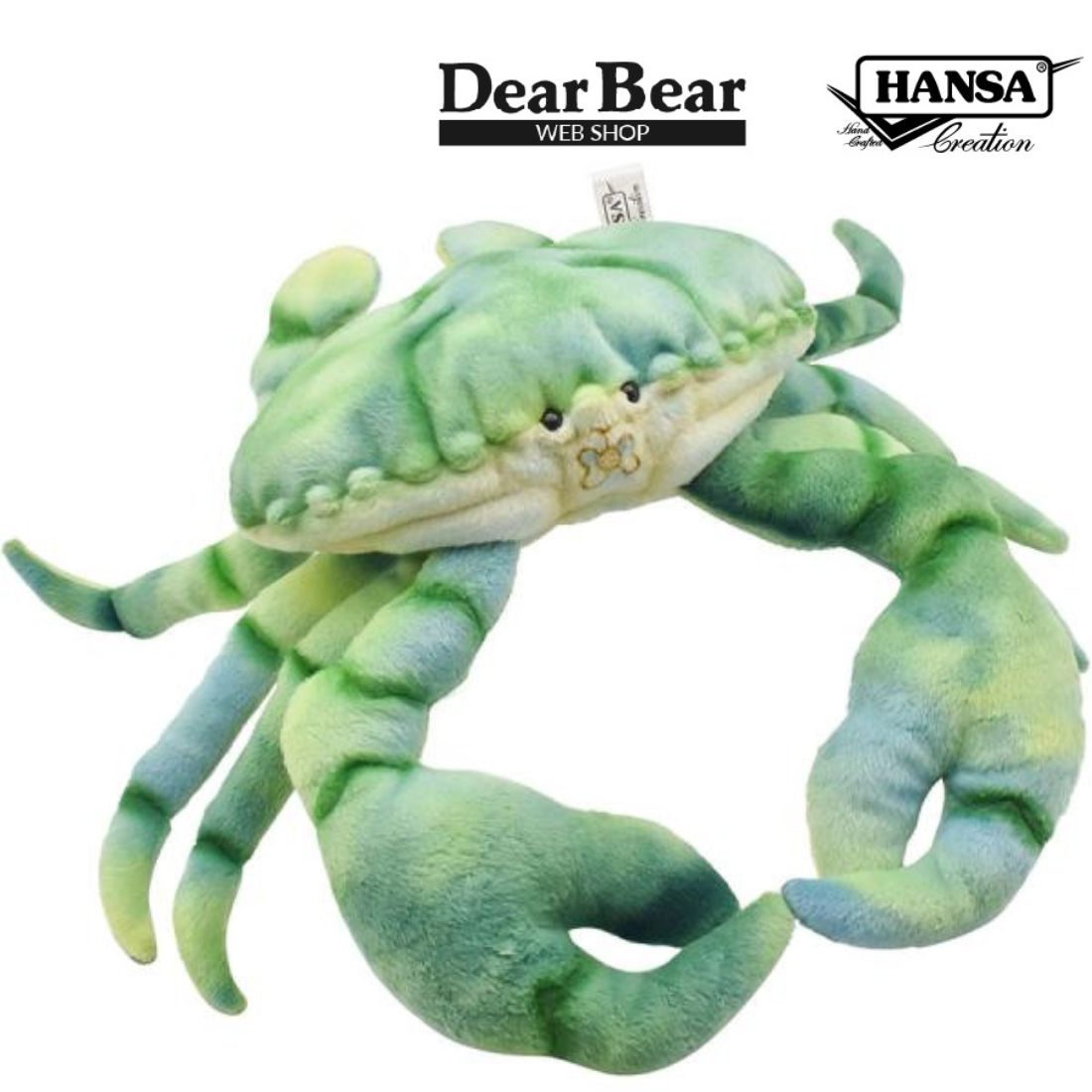 HANSA BH6095 ノコギリガザミ グリーン のこぎりがざみ カニ かに 蟹