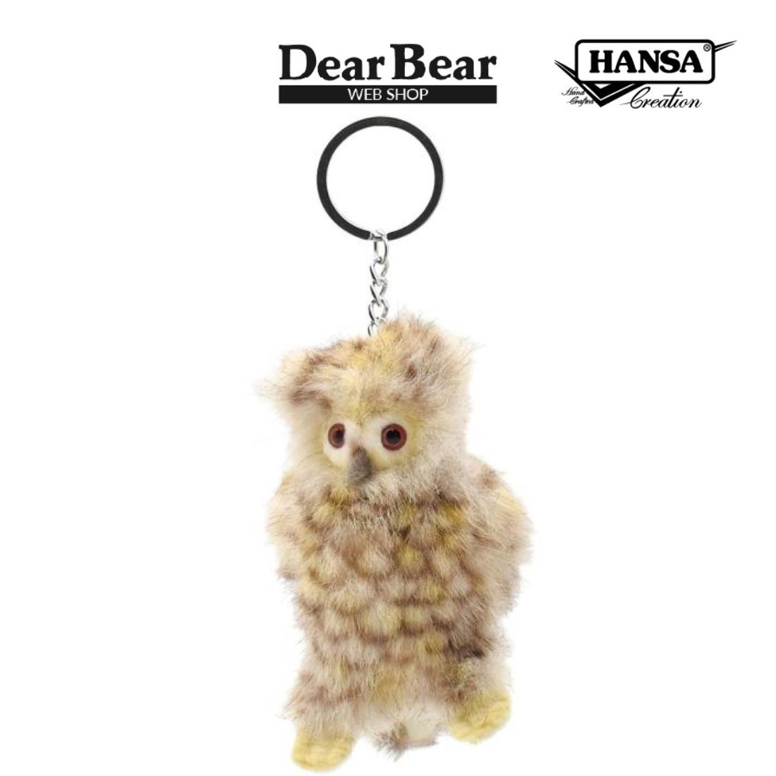 HANSA BH6460 フクロウ キーチェーン ふくろう 梟 とり トリ 鳥