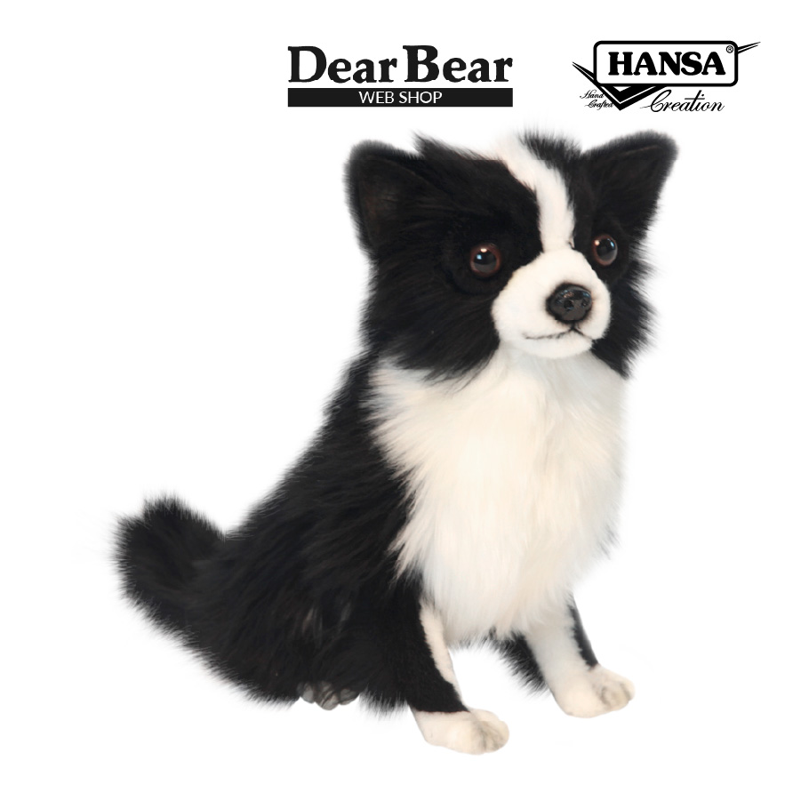 HANSA（ぬいぐるみ） BH6504 チワワ ブラック HANSA ちわわ くろ