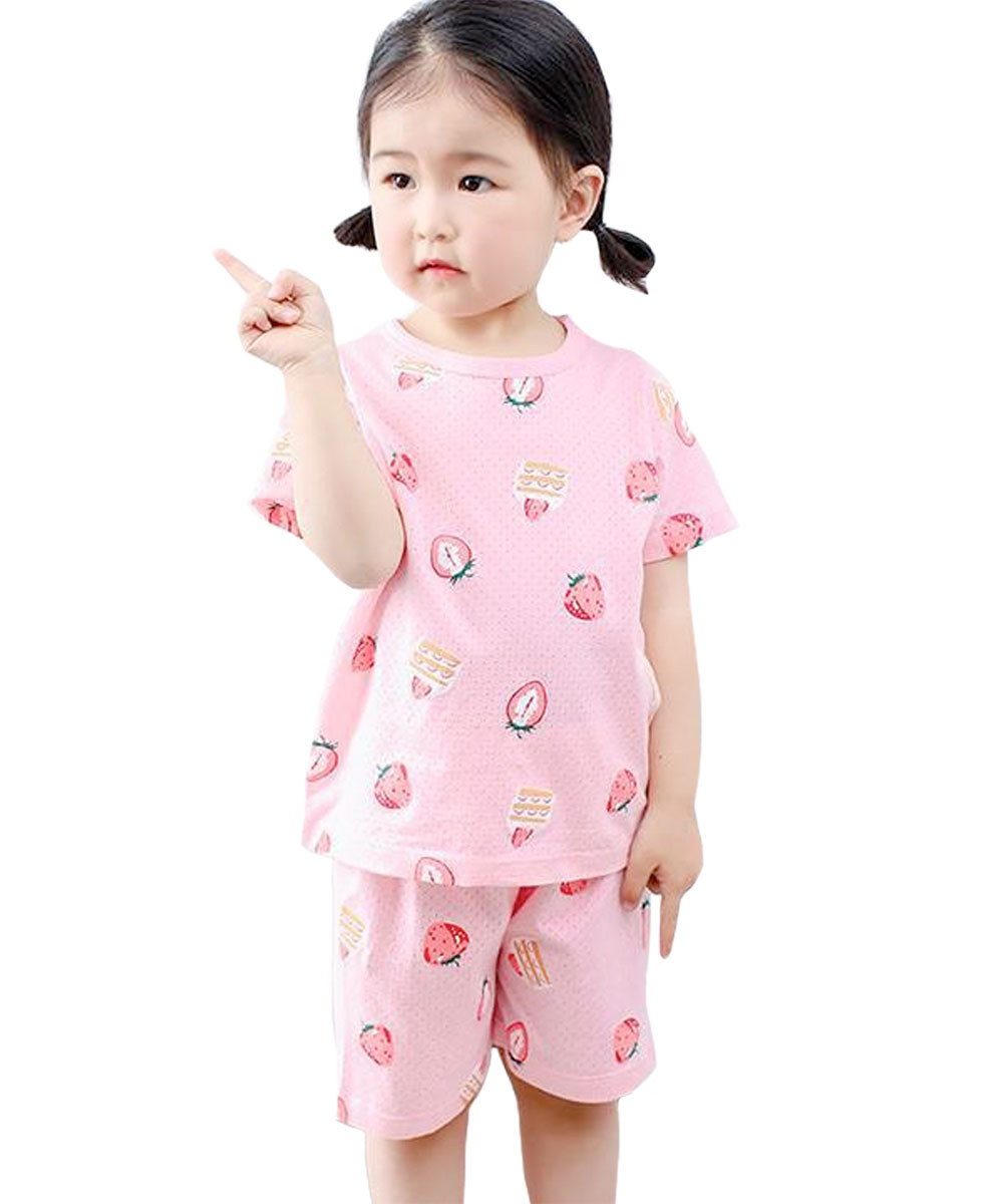 パジャマ キッズ 半袖 おしゃれ 上下セット メッシュ 子供服 子供 女の子 男の子 夏 上下 かわいい 綿 90 100 110 120 130 140 150 dk037 |  | 10
