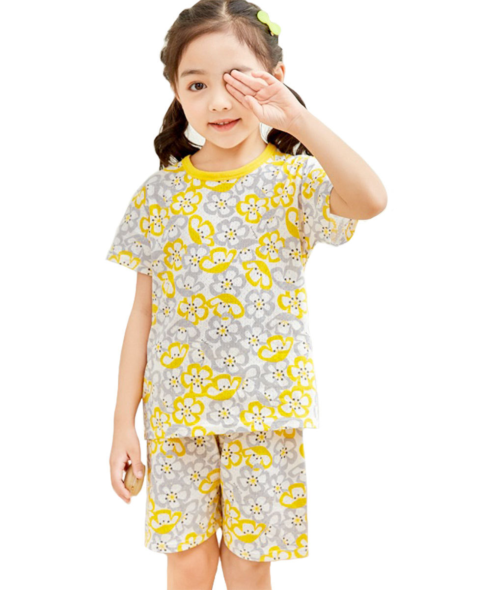 パジャマ キッズ 半袖 おしゃれ 上下セット メッシュ 子供服 子供 女の子 男の子 夏 上下 かわいい 綿 90 100 110 120 130 140 150 dk037 |  | 04