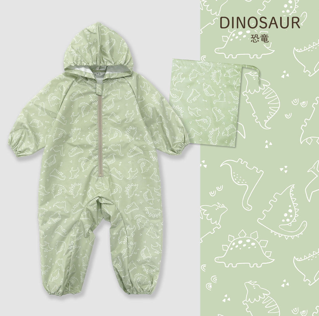 プレイウェア 長袖 子供 撥水 80 90 100 レインコート 遊び着 砂場着 ベビー キッズ 男の子 女の子 かわいい 水遊び dk049 |  | 22