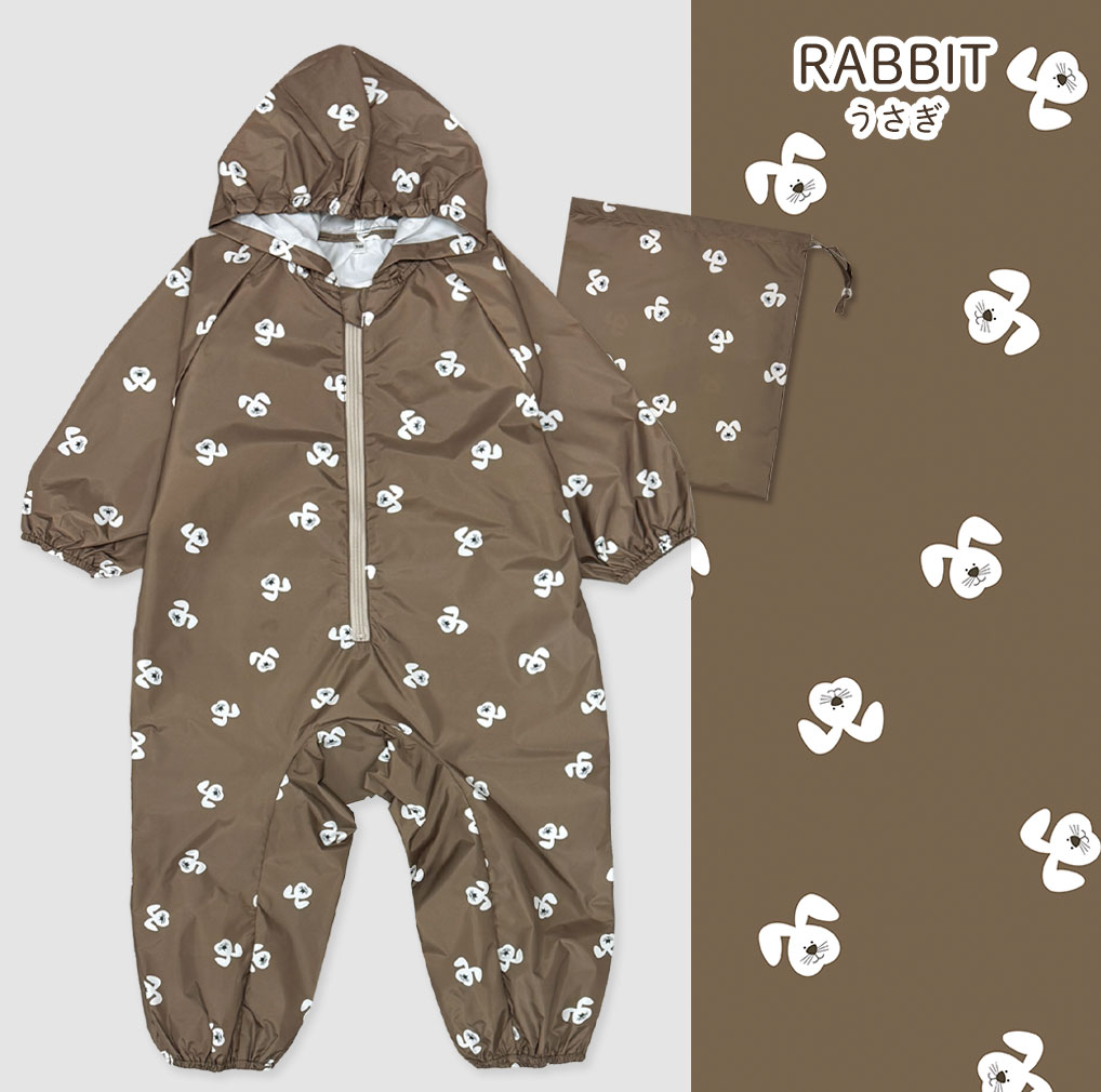 プレイウェア 長袖 子供 撥水 80 90 100 レインコート 遊び着 砂場着 ベビー キッズ 男の子 女の子 かわいい 水遊び dk049 |  | 14