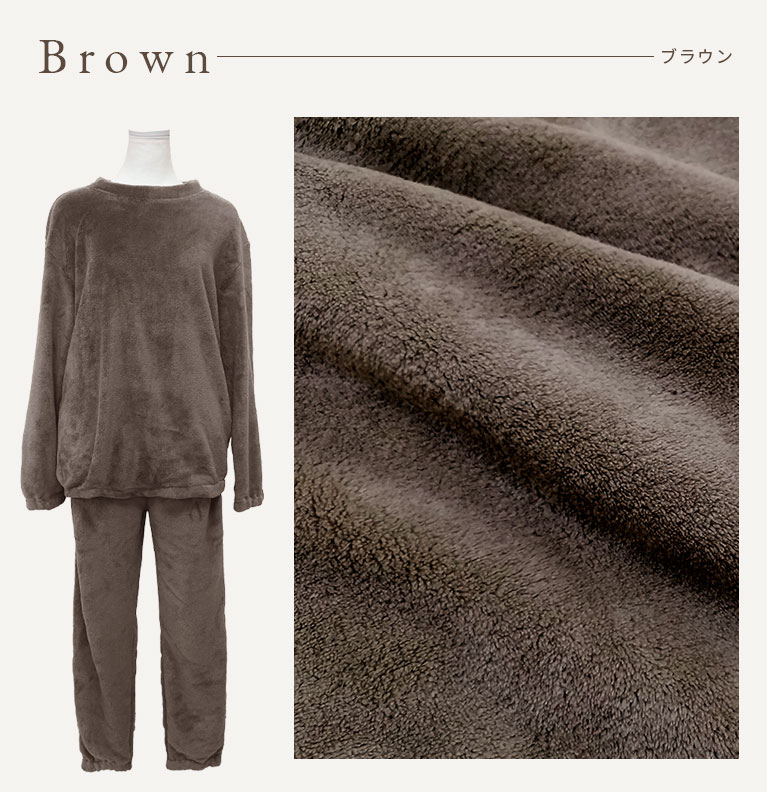 ルームウェア レディース 冬 上下セット もこもこ パジャマ かぶり 長袖 着る毛布 温かい あったかい 防寒 部屋着 かわいい  dw014 ws |  | 08