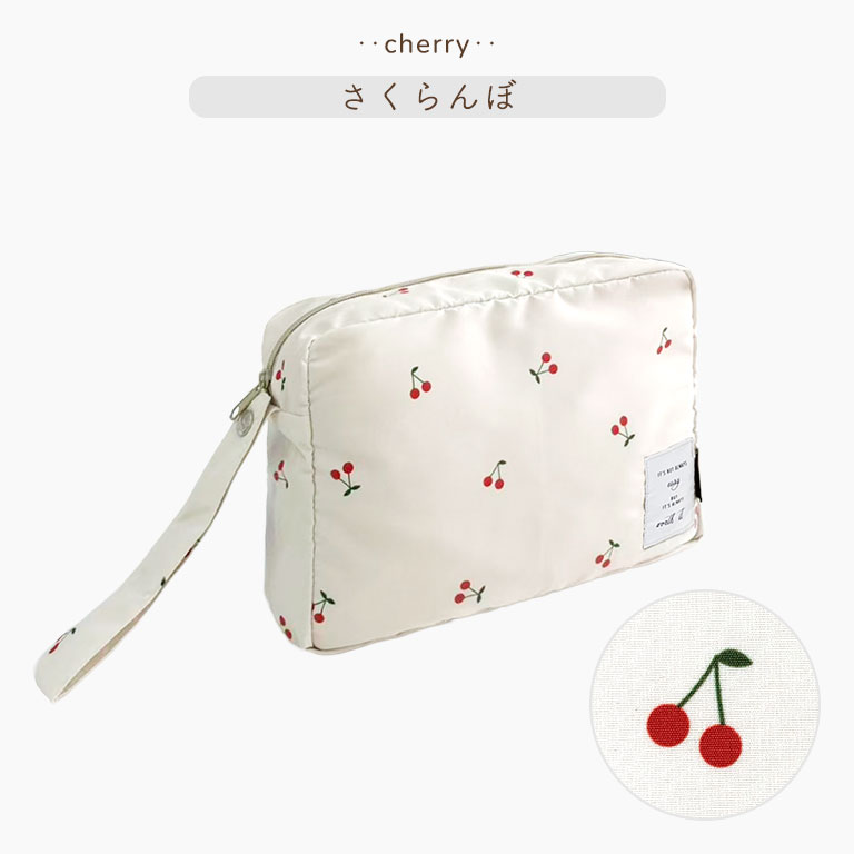 軽くてたっぷり入る！はっ水 おむつポーチ 大容量 撥水 軽量 赤ちゃん