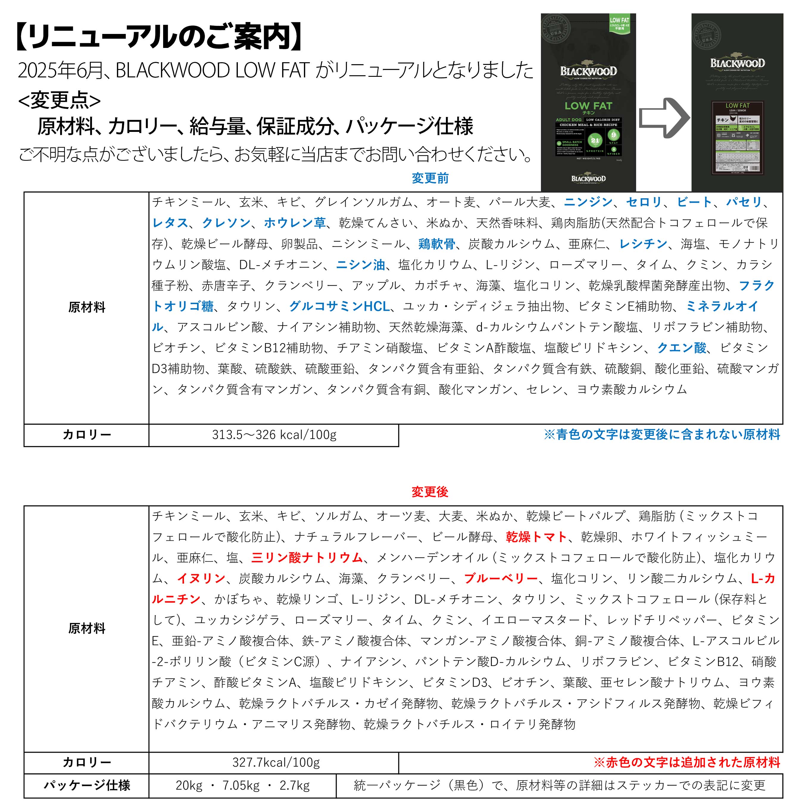 BLACKWOOD（ブラックウッド） ドッグフード ローファット 20kg 5kg×4袋