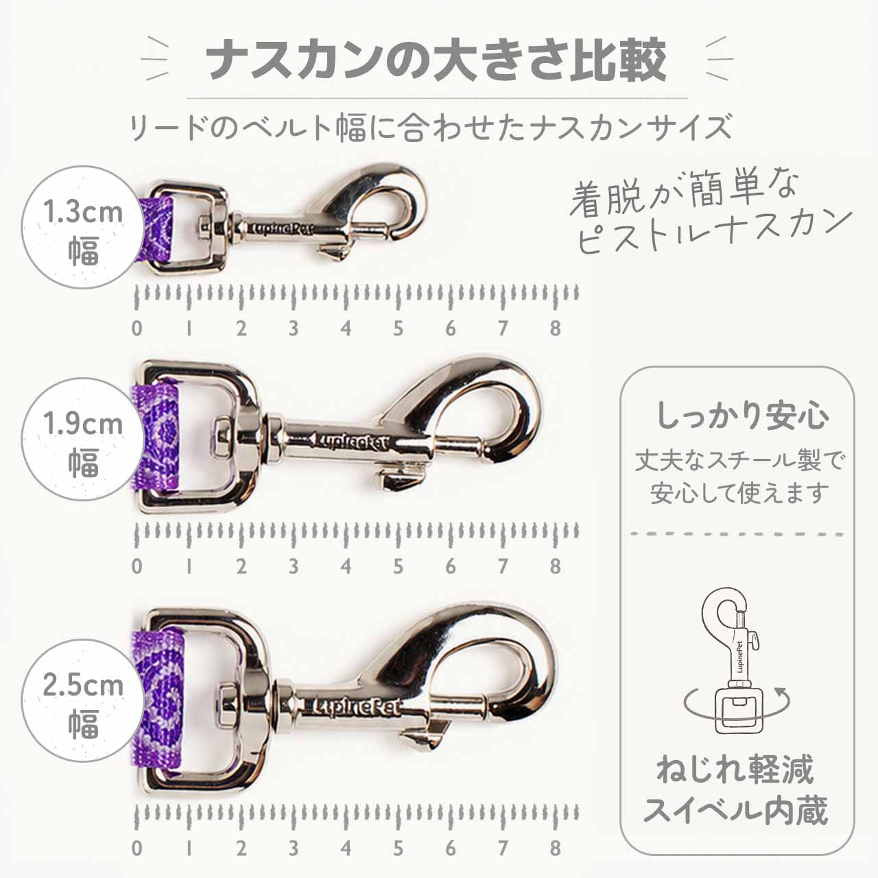 ルパイン リード 約120cm長 約18mm幅 7本 ルパイン リード 約120cm長