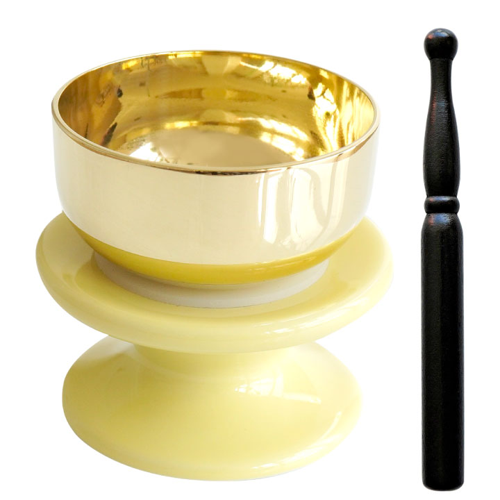仏具 陶器のりん台 おりんセット ミニ りん棒 メモリアル おりん かわいい | ブランド登録なし | 04