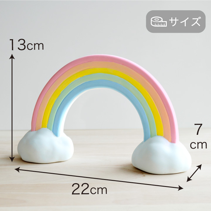 オブジェ【おじいちゃんの宝物シリーズ】【希少】貝殻のインテリア置物 木製台座付き 仏具 虹の橋 オブジェ 陶器製 置物 特大 ラージ お供え 57-138 : 手元