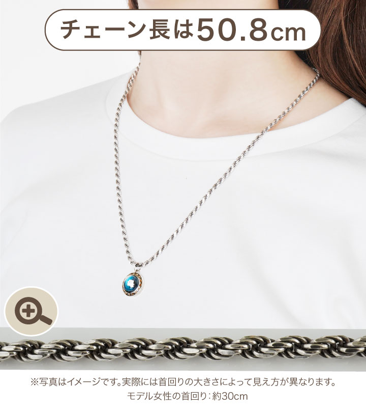 遺骨ペンダント ガラス 円形 メンズ サークル ペンダント