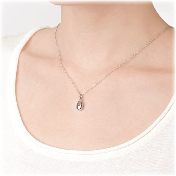 ポイント5倍 遺骨ペンダント メビウス  シルバー 国産 ジュエリー Soul Jewelryの画像