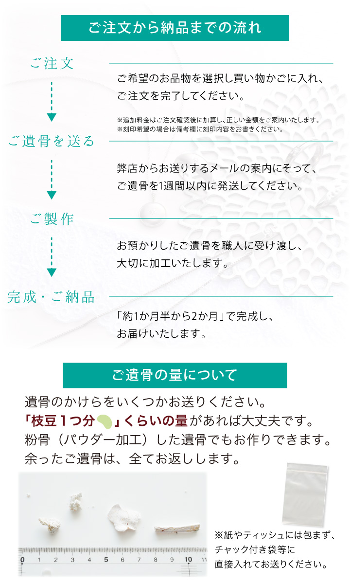 遺骨ペンダント 遺骨 アクセサリー 誕生石 11月 ブルートパーズ 18金 プラチナ BP011｜dearfamily｜11