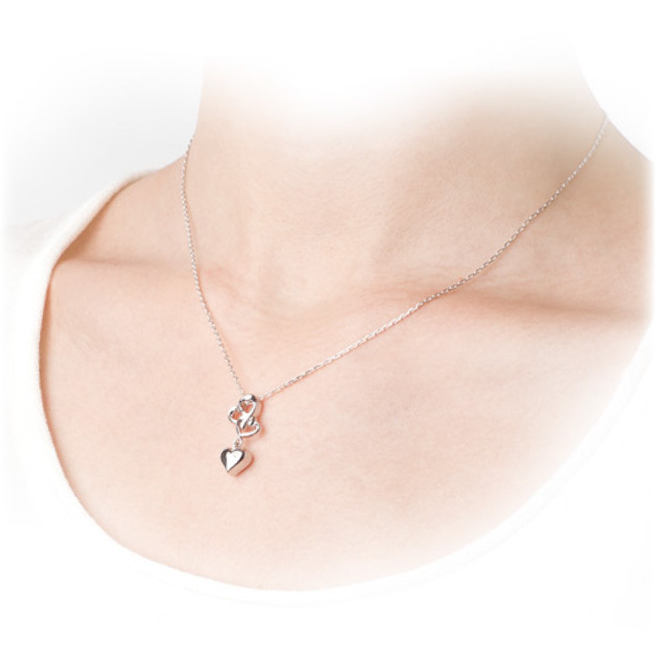 ポイント5倍 ペット 遺骨ペンダント ハート III  シルバー 国産 ジュエリー Soul Jewerly 遺骨カプセル 遺骨ネックレス | Soul Jewelry | 06