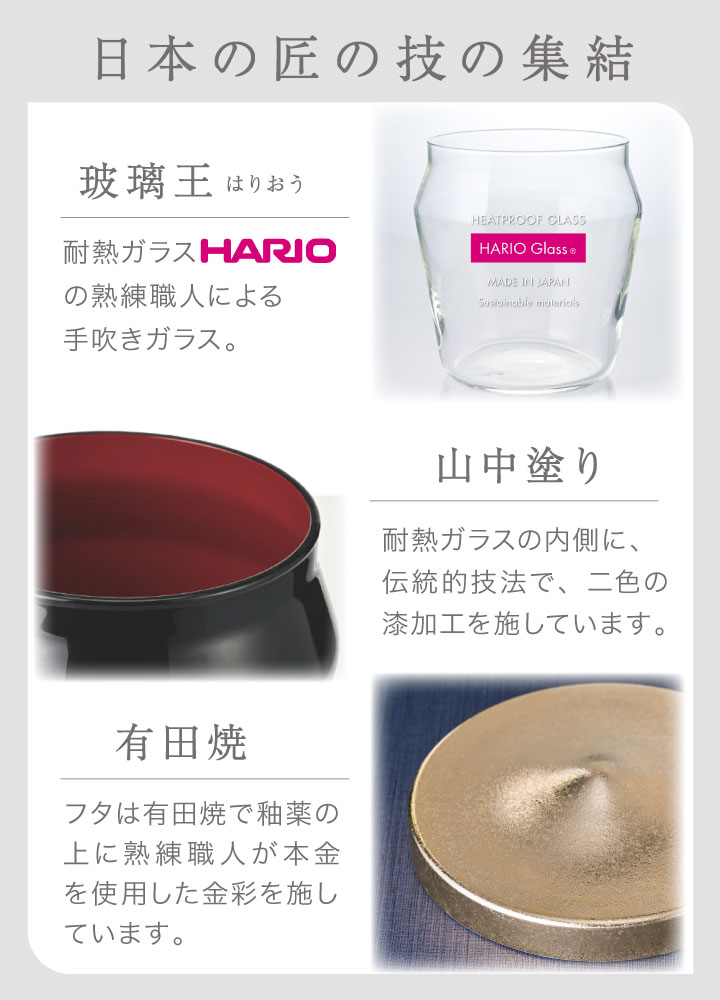 ペット ミニ骨壷 ガラス メモリアルポット H...の詳細画像2