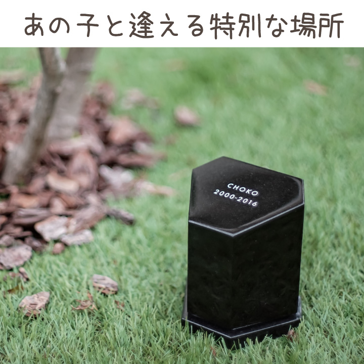 ペット墓 名入れ Rokkaku 六角 M ペットのお墓 庭 自宅 室内 屋内 :f00oh06:ペット仏壇・仏具のディアペット 通販  