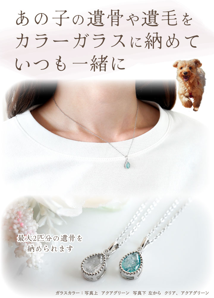 ペット 遺骨 ネックレス DEAR ディア T...の詳細画像3