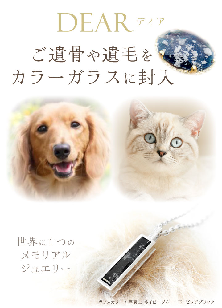 ペット 遺骨 ネックレス DEAR ディア T...の詳細画像2