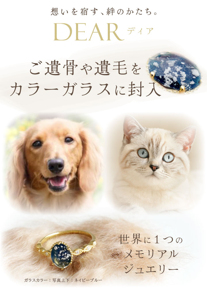 ペット 遺骨 リング 指輪 DEAR ディア ...の詳細画像2