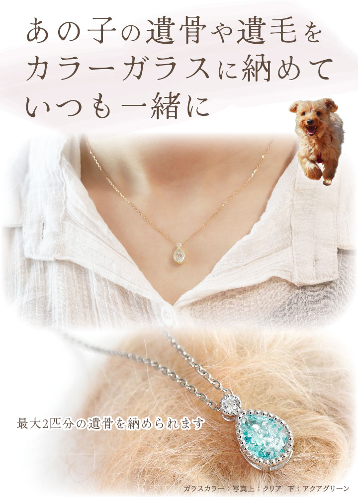 ペット 遺骨 ネックレス DEAR ディア T...の詳細画像3