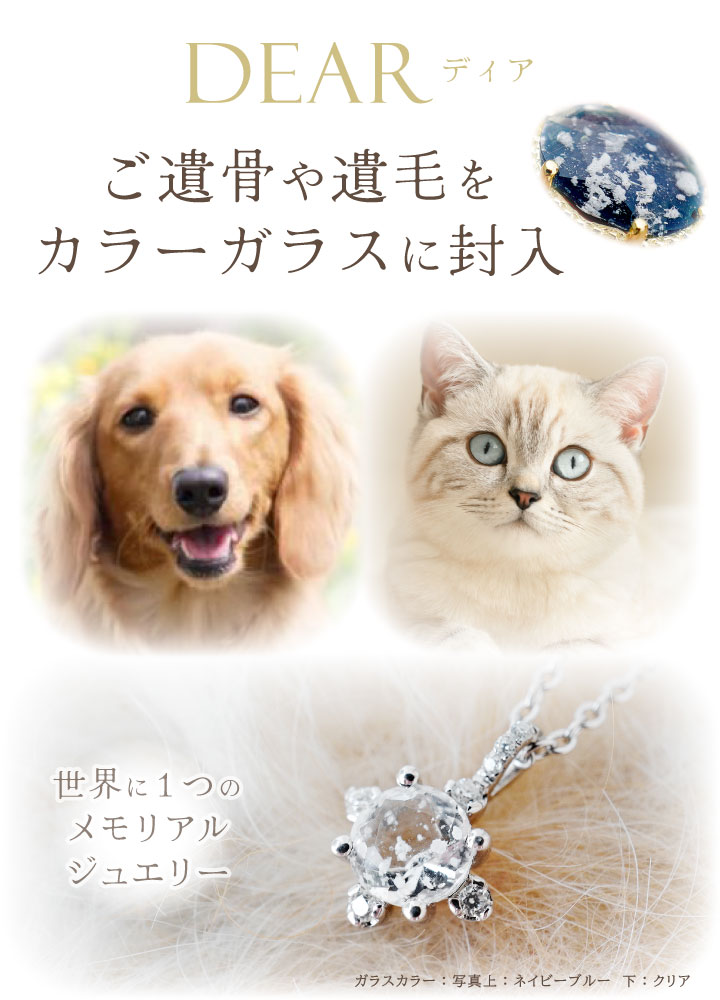 ペット 遺骨 ネックレス DEAR ディア T...の詳細画像2