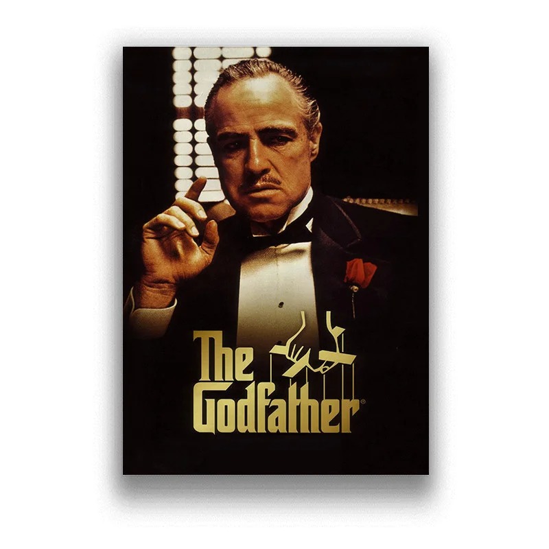 C322 The Godfather ゴッドファーザー 大 ポスター 70x50cm グッズ 高級 海外 映画 おしゃれ アート 大判 アルパチー｜decent｜06