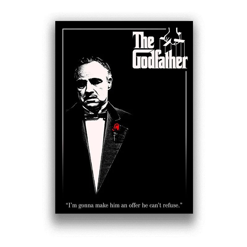 C322 The Godfather ゴッドファーザー 大 ポスター 70x50cm グッズ 高級 海外 映画 おしゃれ アート 大判 アルパチー｜decent｜15
