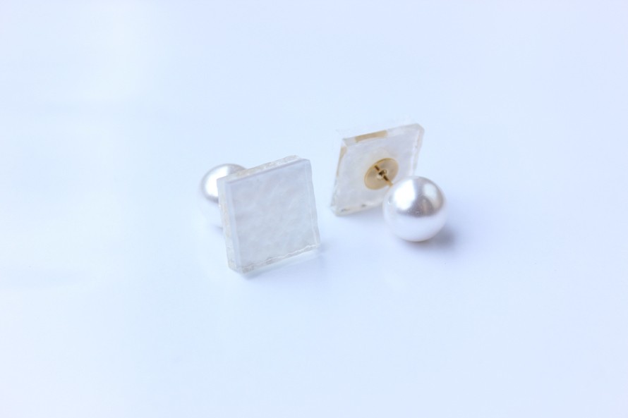 エナメルオックスフォードシューズ