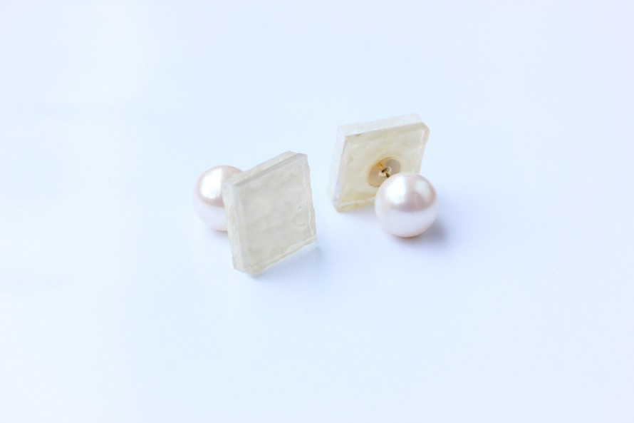 エナメルオックスフォードシューズ