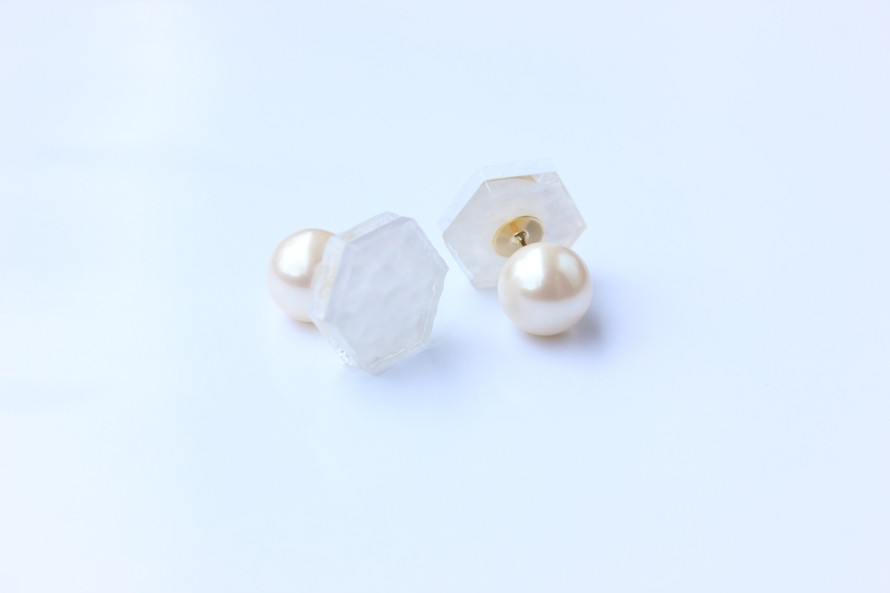 エナメルオックスフォードシューズ