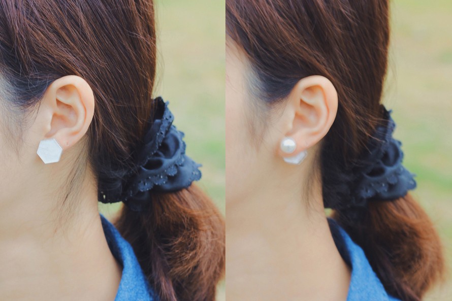 エナメルオックスフォードシューズ