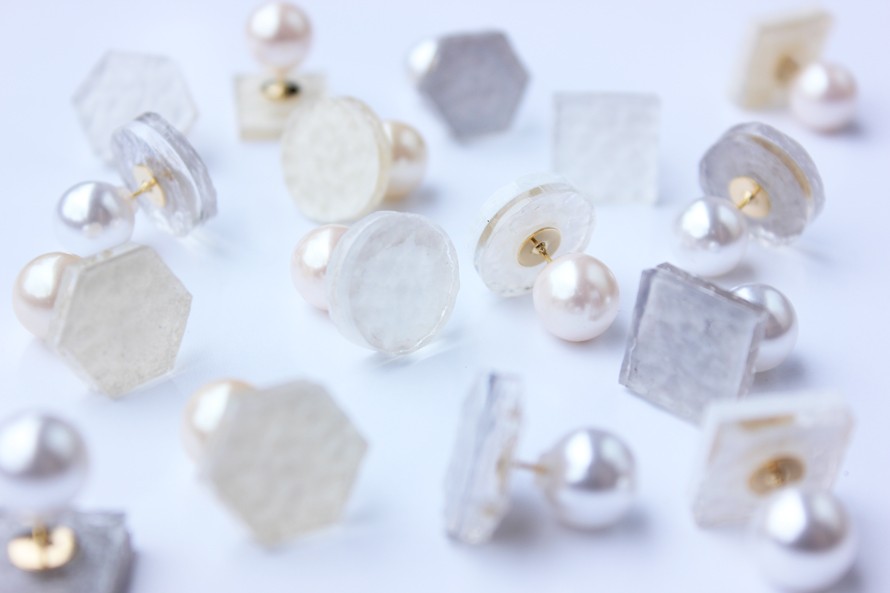 エナメルオックスフォードシューズ