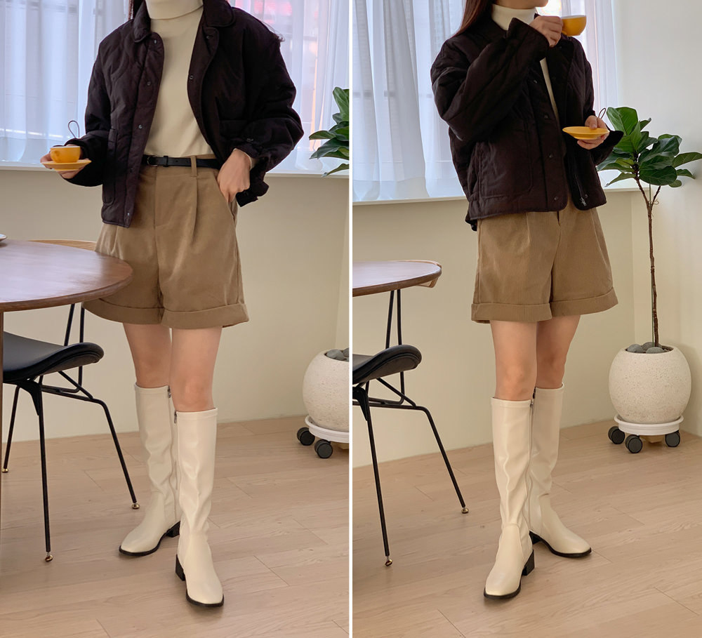 ロングブーツ サイドジップ フラット レディース ローヒール 黒 茶色