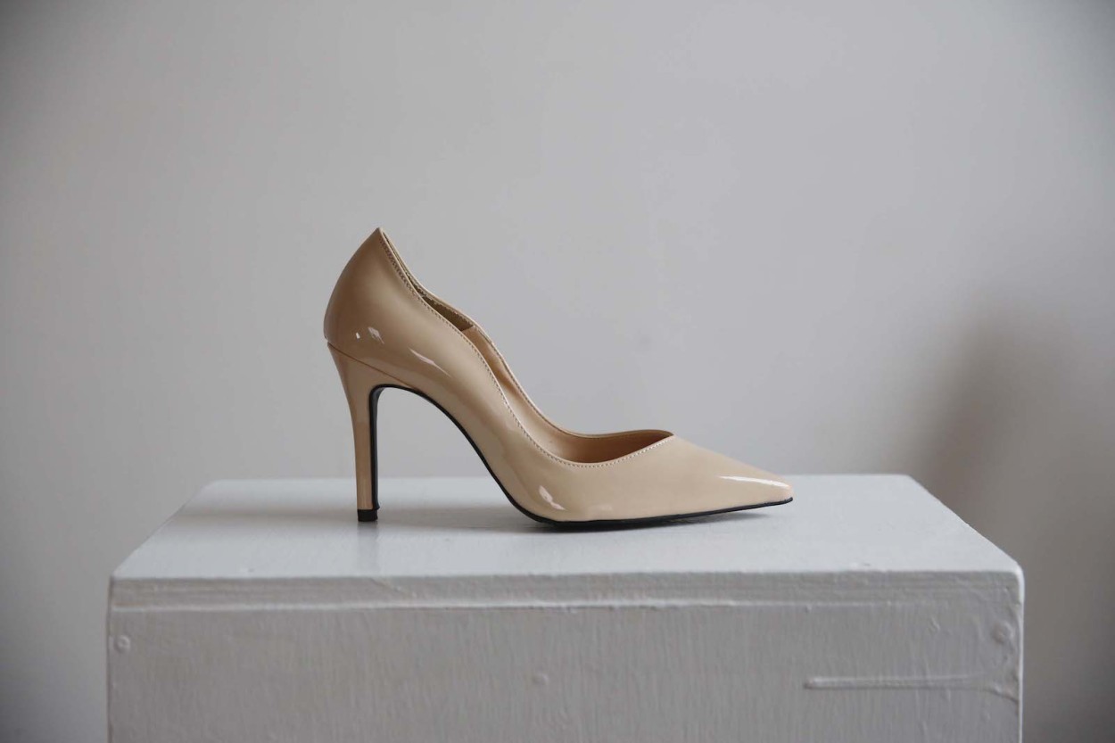 パンプス プレーン ポインテッドトゥ レディース ハイヒール 豹 ヒョウ