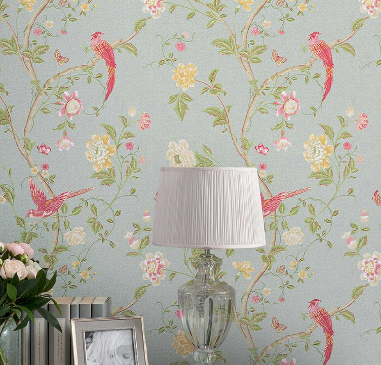 カットサンプル 壁紙 ローラアシュレイ サイズ約B5〜A4 花 おしゃれ