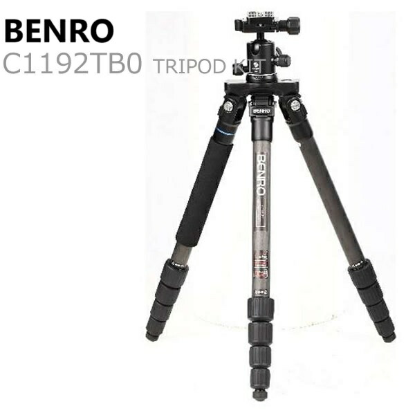 BENRO Benro ベンロー 5段 カーボン三脚 トラベルフラット
