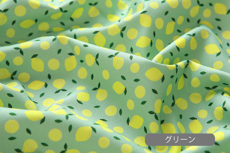 ★7/1まで★生地・布・入園入学　≪ Petit lemon ≫　コットン/幅109cm　（抗菌・防臭加工）【10cm単位販売】｜decollections｜04