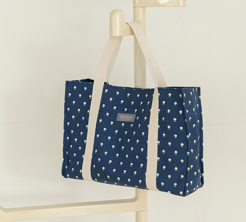 生地・布・入園入学　≪ Vintage flower - navy ≫　オックス生地/幅145cm　【オリジナル生地】　【10cm単位販売】｜decollections｜06