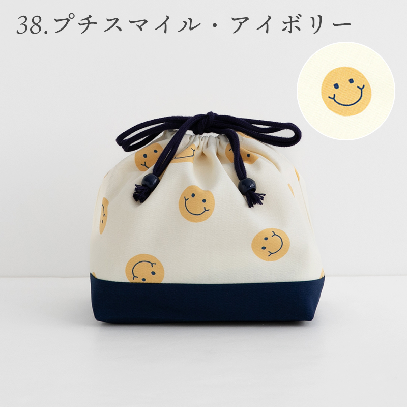 お弁当袋（ふふ） デスイート（desuite） ◇巾着M（お弁当袋）［desuiteデスイート］単品