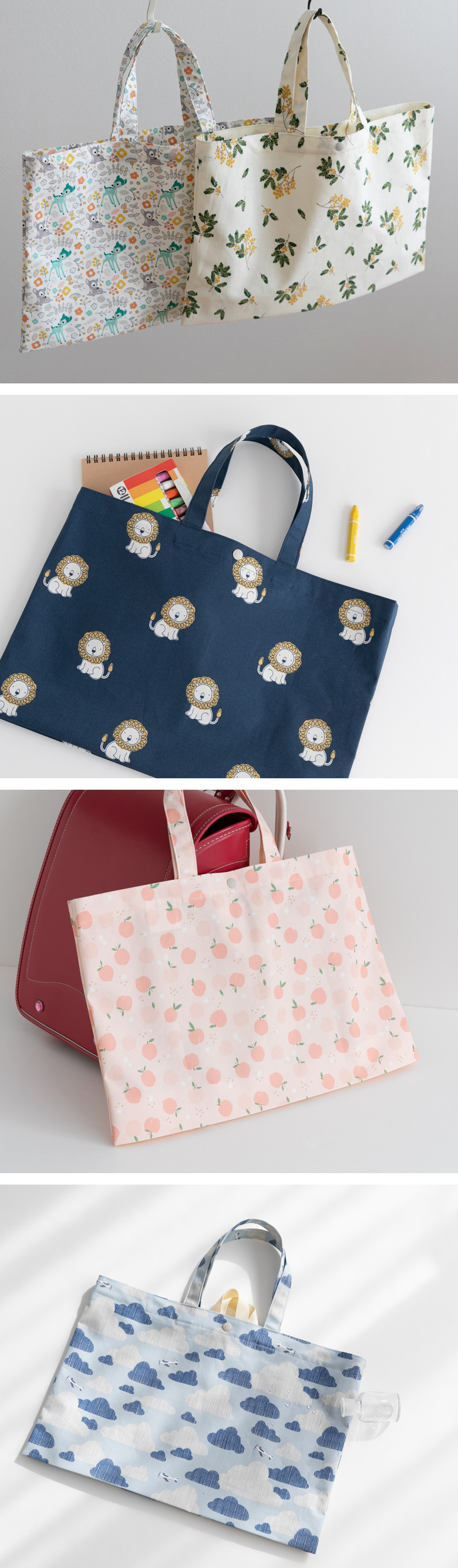 防水レッスンバッグ ［desuite デスイート］単品販売 45.5cm×30.5cm【メール便対応】 :dcm01pulb:デコレクションズ  !店 通販 