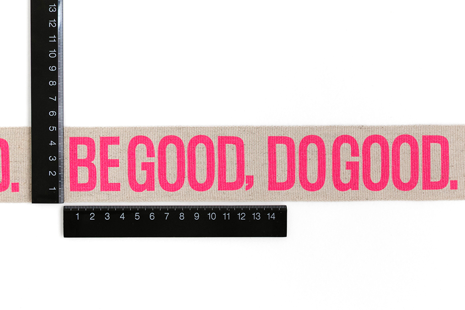 ロゴテープ 約50mm幅 1.5m巻 BE GOOD 副資材 【メール便対応】 | デコレクションズ | 07