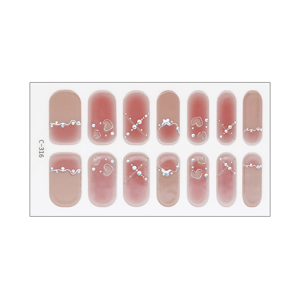 ネコポス送料無料] [訳あり] 貼るだけで完成 シール サロン級デザイン