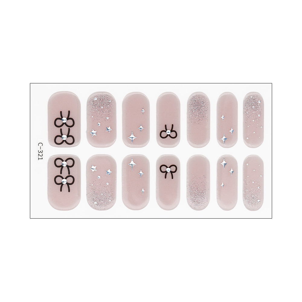 ネコポス送料無料] [訳あり] 貼るだけで完成 シール サロン級デザイン