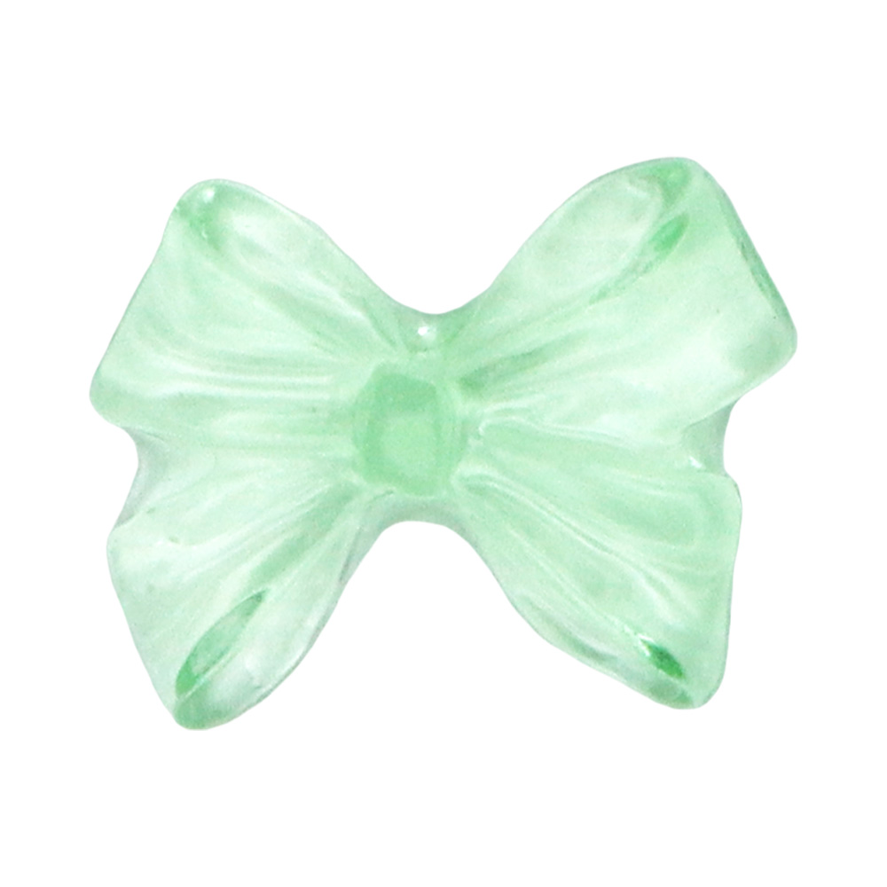 ネコポス送料無料]ネイルパーツ クリアパステルリボンパーツ 全10種 10