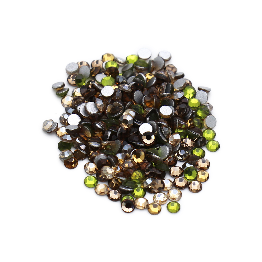 ネコポス送料無料]ラインストーン カラフルラインストーンMIX 全4種