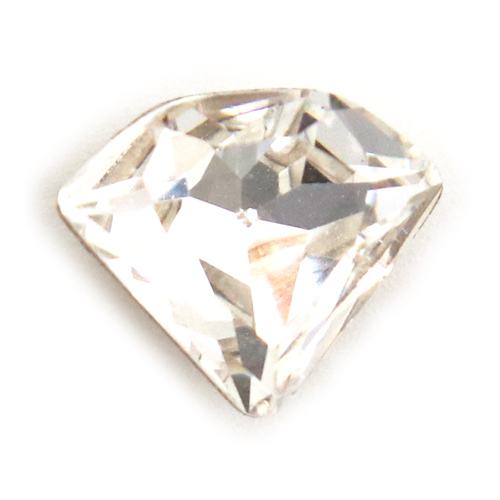 ネコポス送料無料]ラインストーン ダイヤモンド型ストーン -Vカット