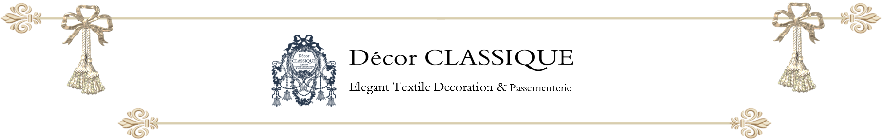 Decor CLASSIQUE ヘッダー画像