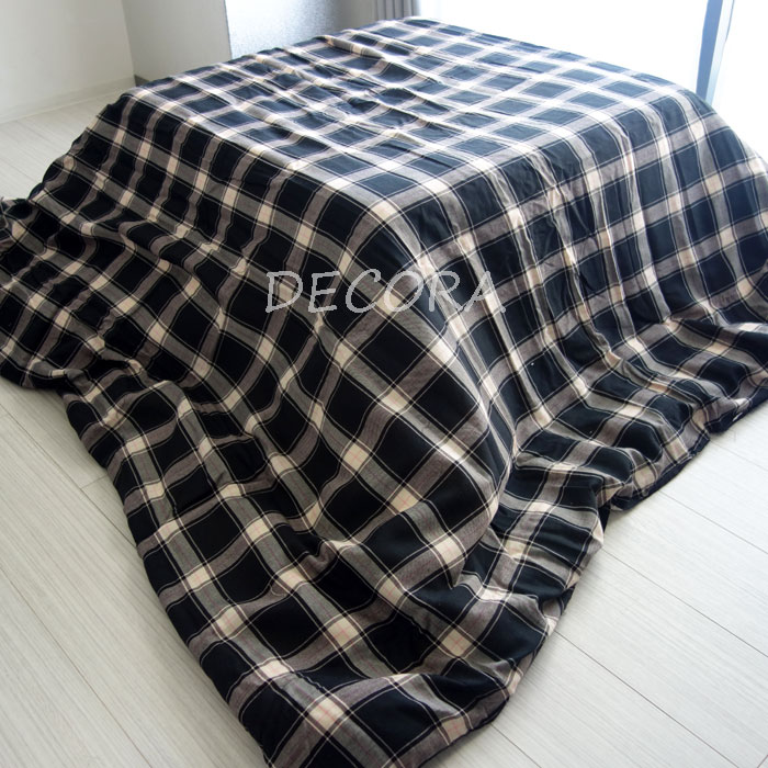 送料無料※北海道・沖縄別途1500円）先染め チェック×ドット柄