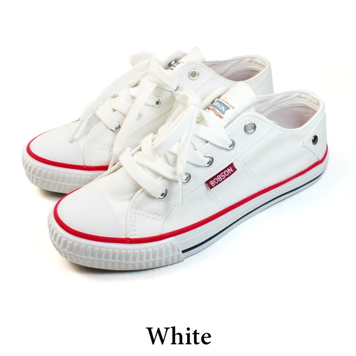 送料無料 スニーカー レディース Bobson ボブソン 白 黒 ブラック ローカット 紐 ブランド 防水 軽い 69 69 レディースシューズ Decorate 通販 Yahoo ショッピング