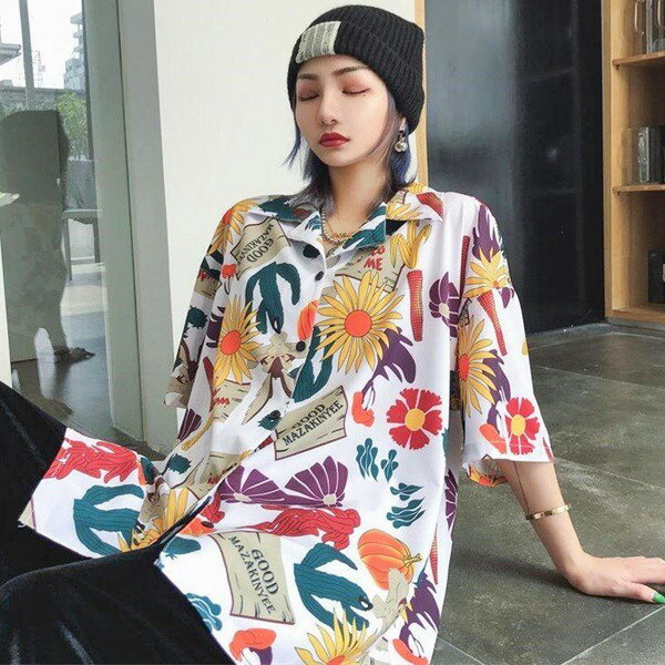 韓国 メンズ シアーシャツ ボタニカル柄 半袖 トップス ゆったり 楽天市場】シアーシャツ 柄（メンズファッション）の通販