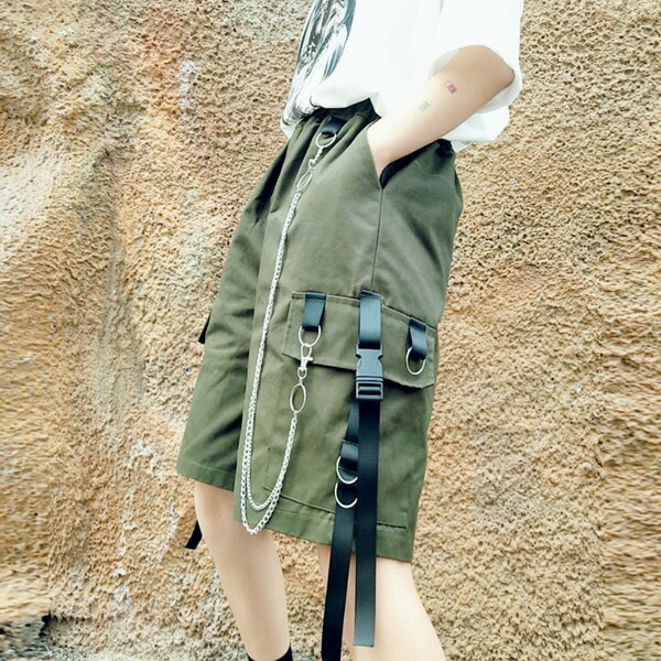 ヤコ 2点セット パンツL + チェーン ベルトチェーンカーゴパンツ | VOLCAN&APHRODITE